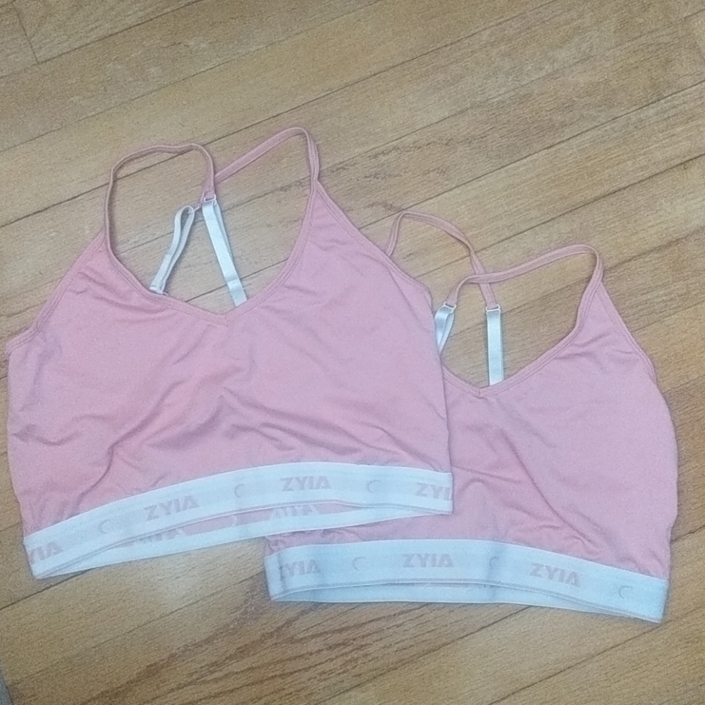 ZYIA adjustable sports bra